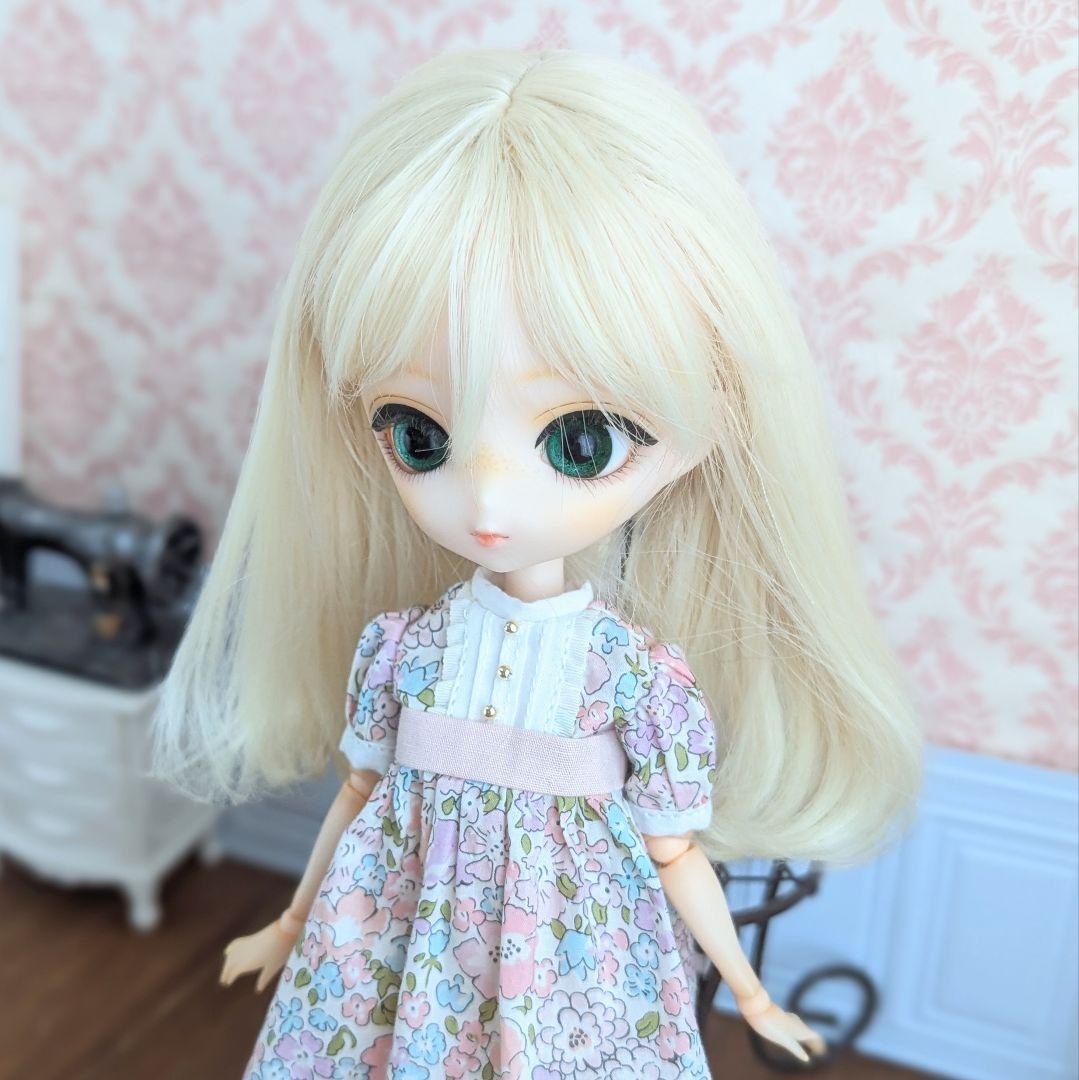 1456※ハルモニアブルーム※ピンクの花柄のワンピース※ リバティプリント