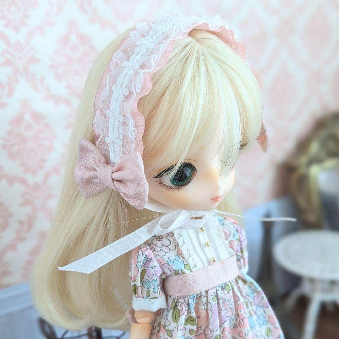 1456※ハルモニアブルーム※ピンクの花柄のワンピース※ リバティプリント