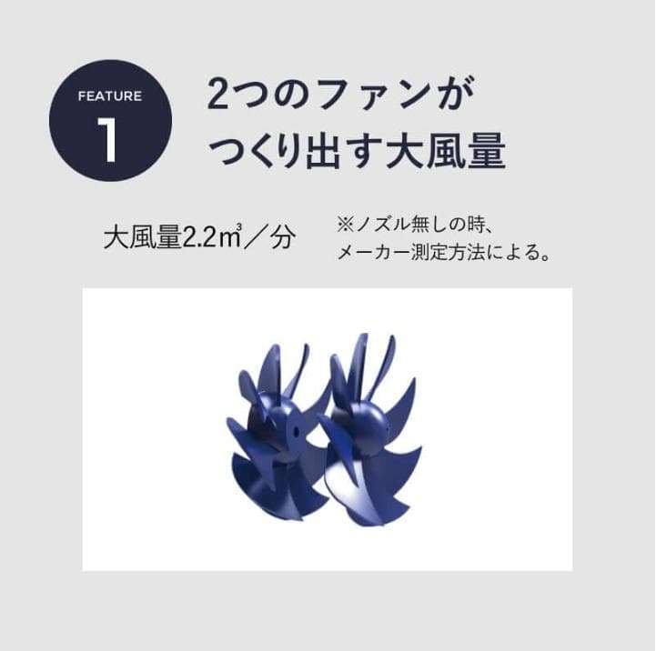 新品未使用 KOIZUMI コイズミ ダブルファンドライヤー KHD-W810