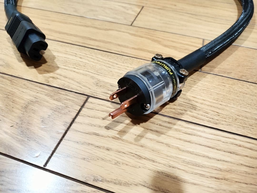 oyaide TUNAMI NIGO PCOCC-A 自作電源ケーブル約1.2m