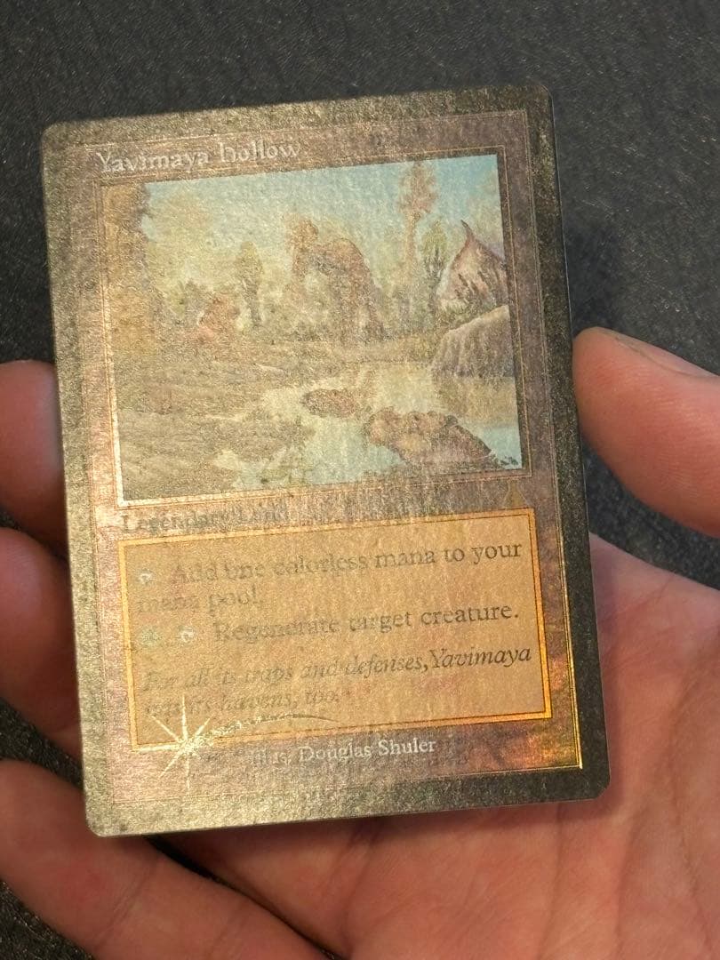 MTG ヤヴィマヤのうろ穴/Yavimaya hollow Foil 再録禁止