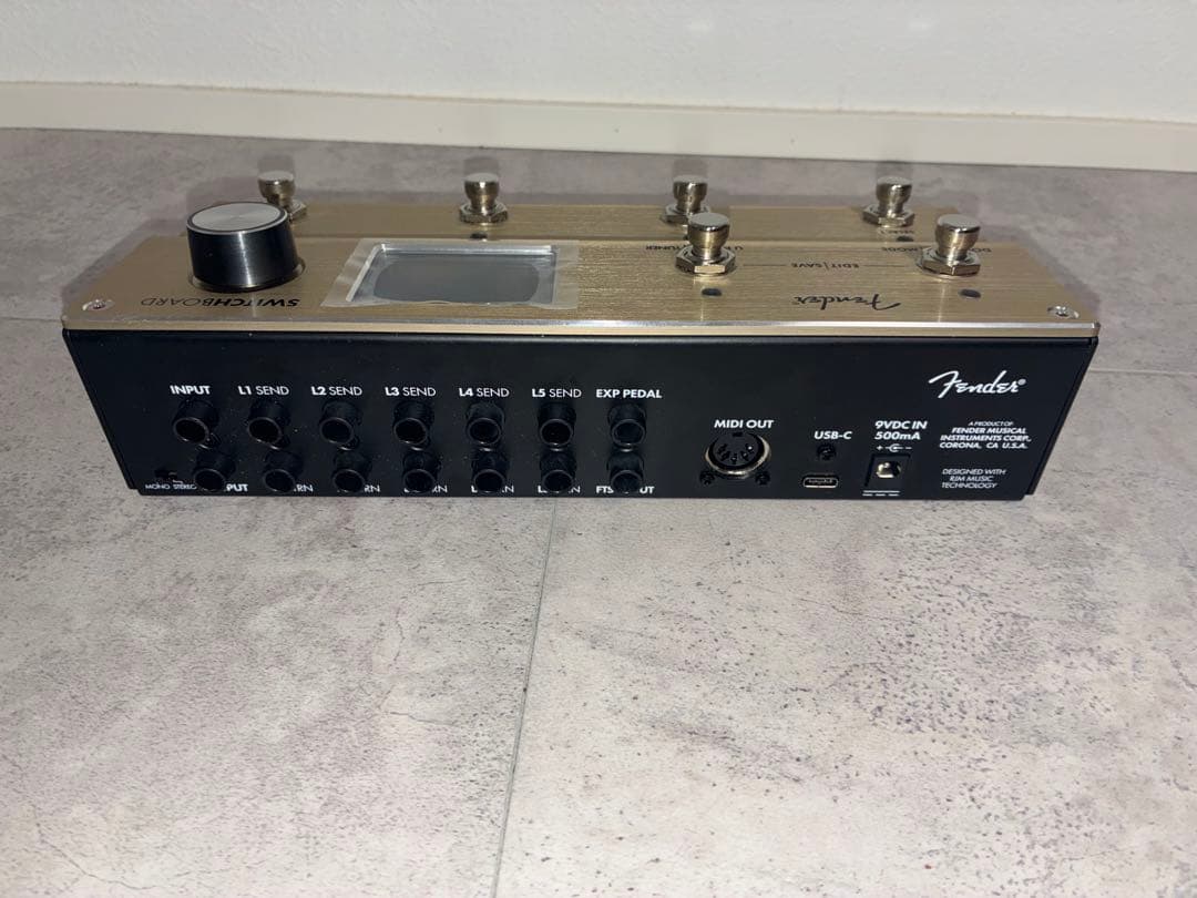 ギター Fender SWITCHBOARD Effects Operator
