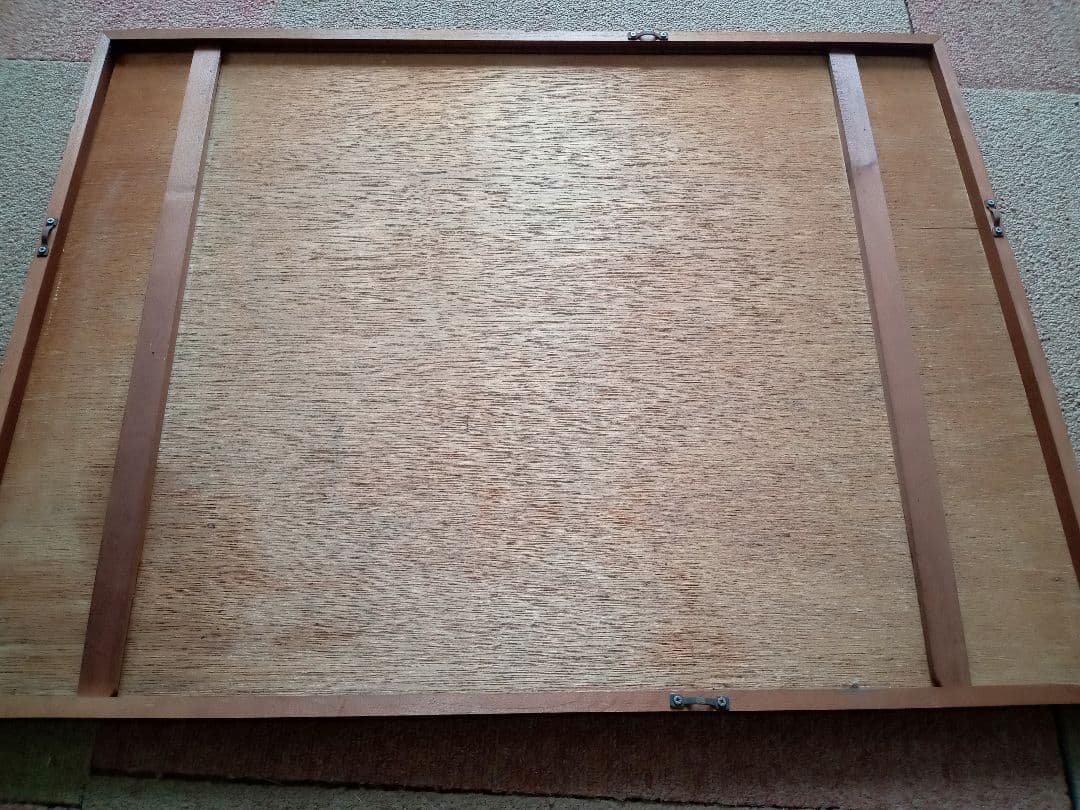 畦地梅太郎　木版画　雪山遠望　1940年 AP版