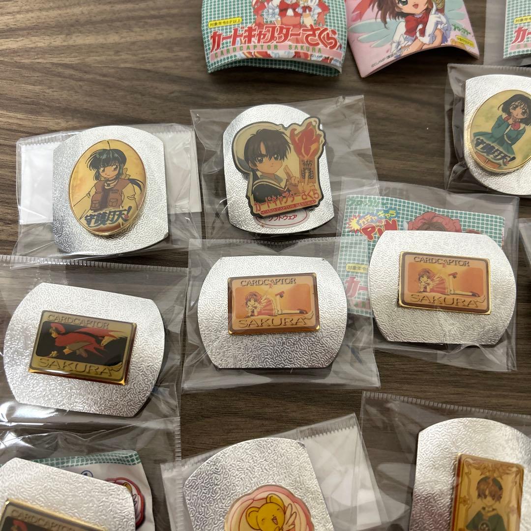 カードキャプターさくら　ガチャキャラPIN ピンズ　　平成　まとめ売り　当時品