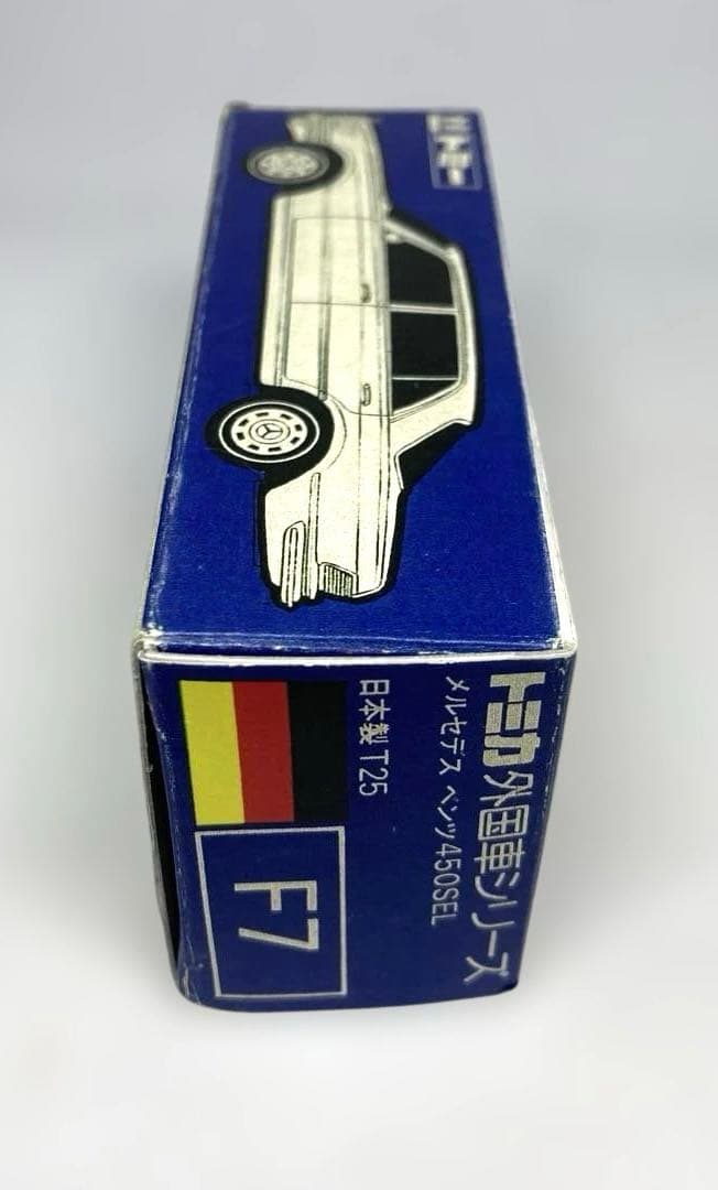 日本製　トミカ　メルセデスベンツ450SEL. F7