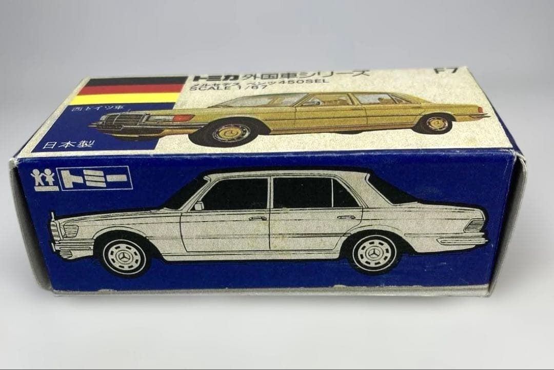 日本製　トミカ　メルセデスベンツ450SEL. F7
