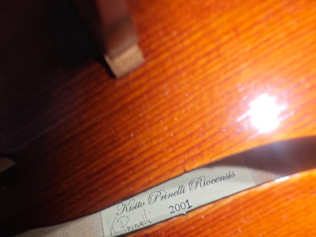 【証明書付】イタリア製　KISITO Prinelli バイオリン