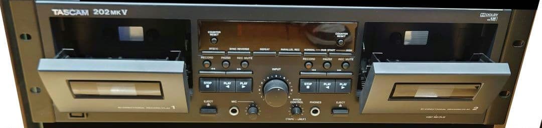 ●TASCAM　202MK V カセットデッキ