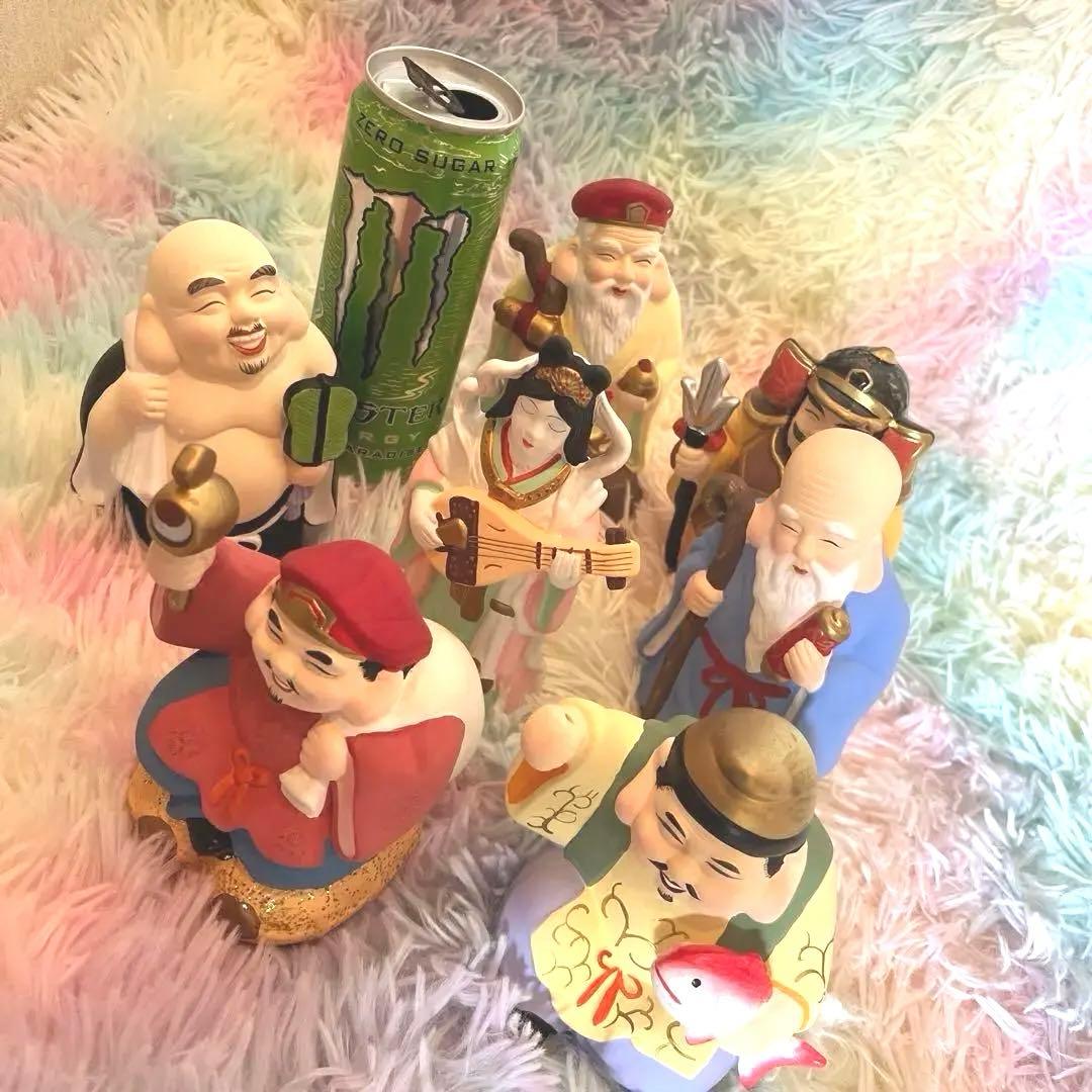 七福神置物。七福神集めの方へ♪
