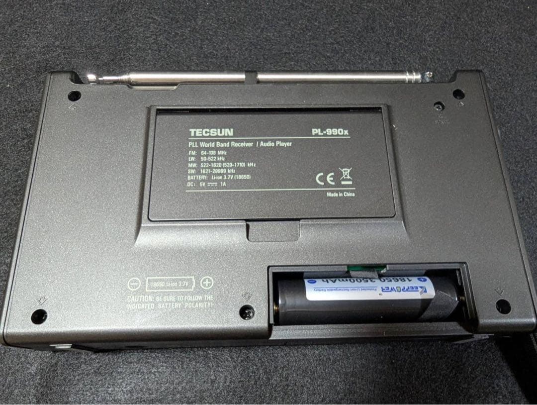 TECSUN PL-990X ラジオ