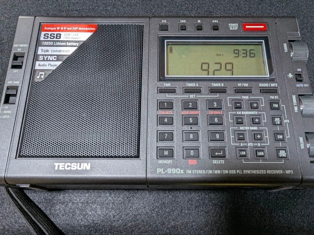 TECSUN PL-990X ラジオ
