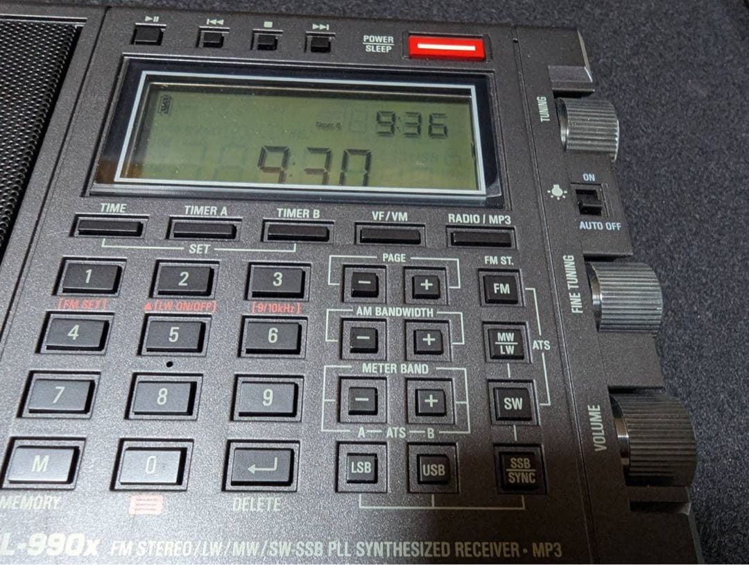 TECSUN PL-990X ラジオ