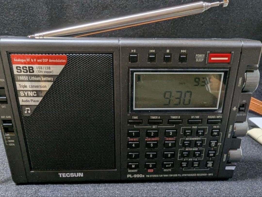 TECSUN PL-990X ラジオ