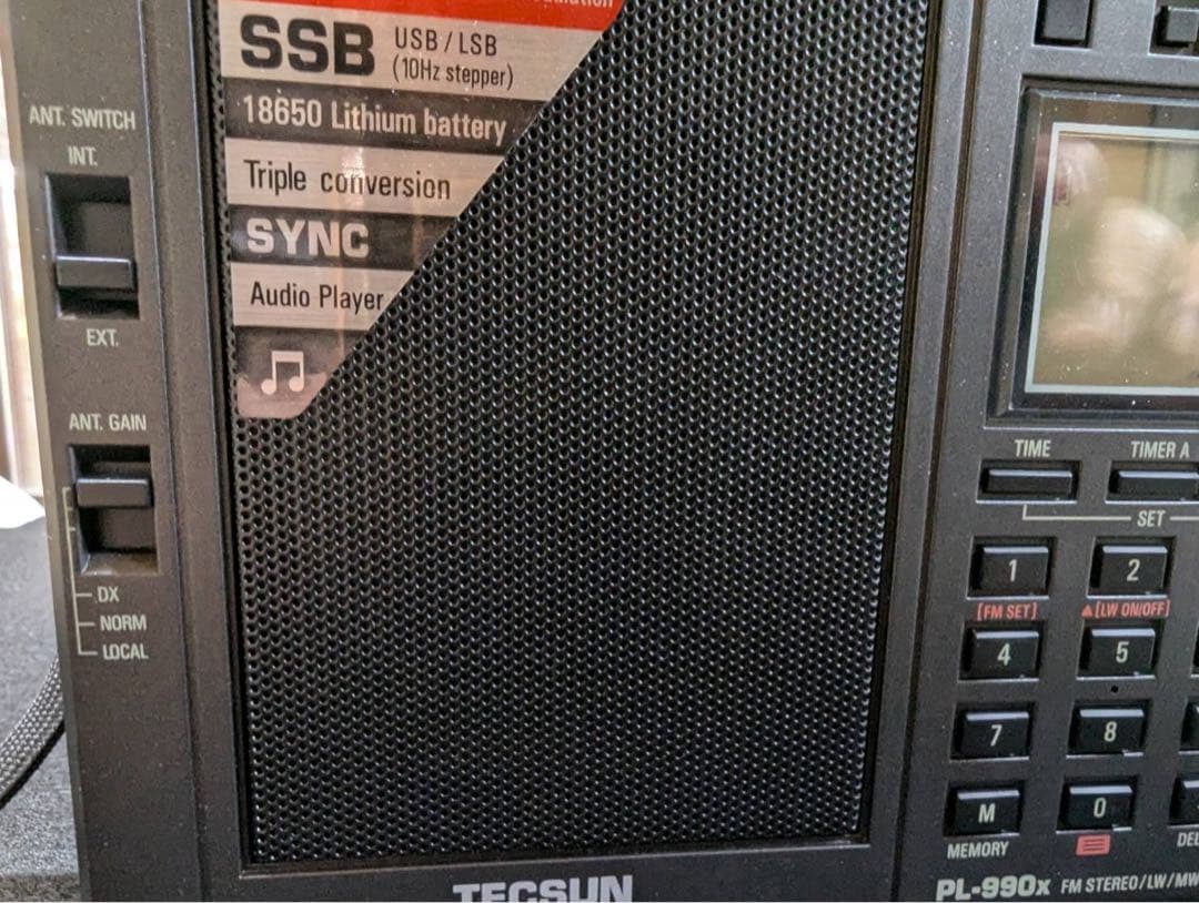 TECSUN PL-990X ラジオ