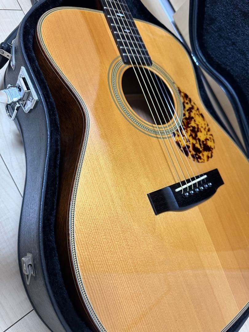 HEADWAY HCF500Mアコースティックギター 専用ケース付きオール単板