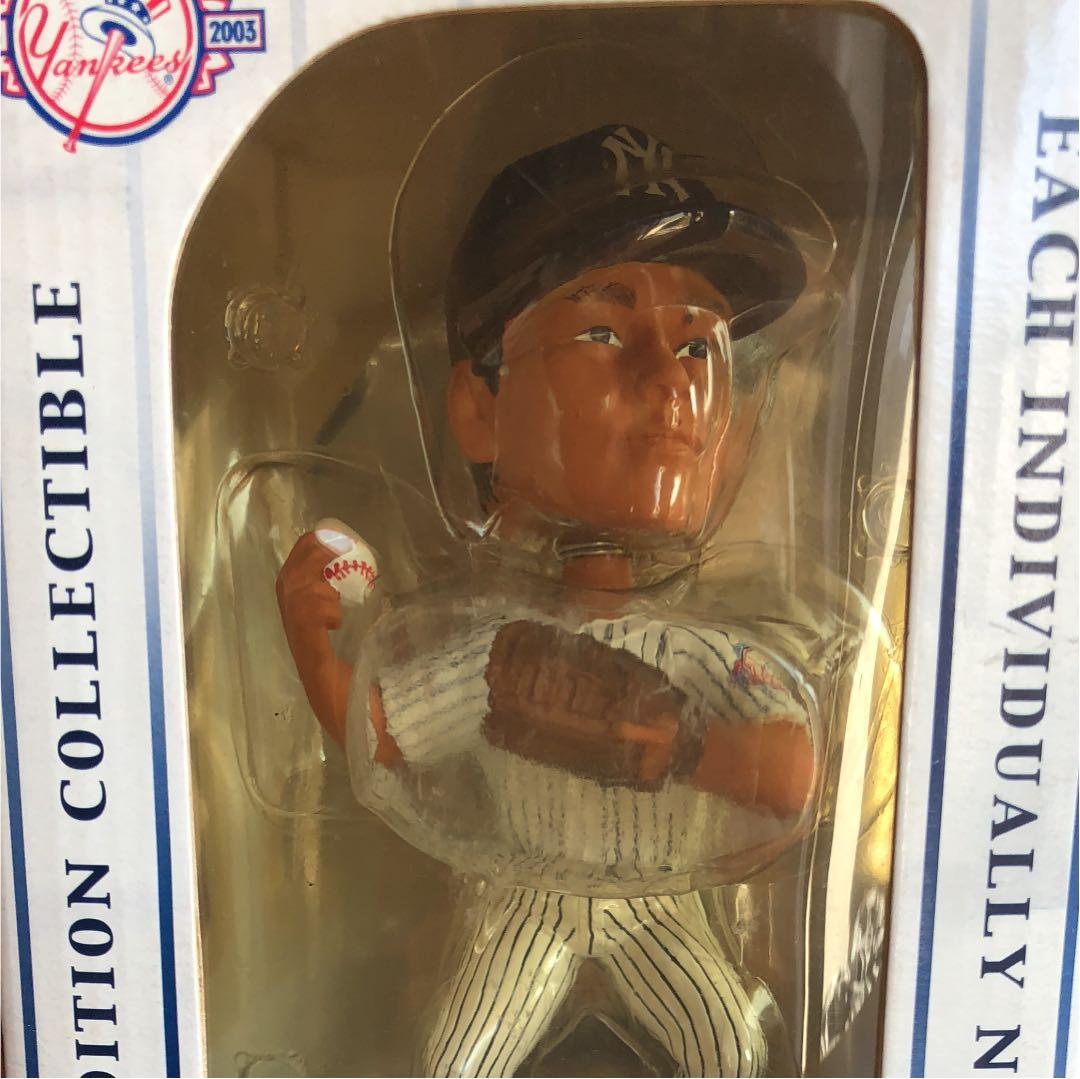 新品　箱未開封　現地購入　松井秀喜 フィギュア バブル人形