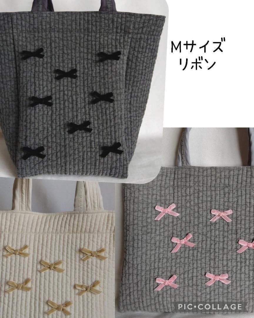 ☆トートバッグL☆ ネイビー ヌビバッグ リスタート