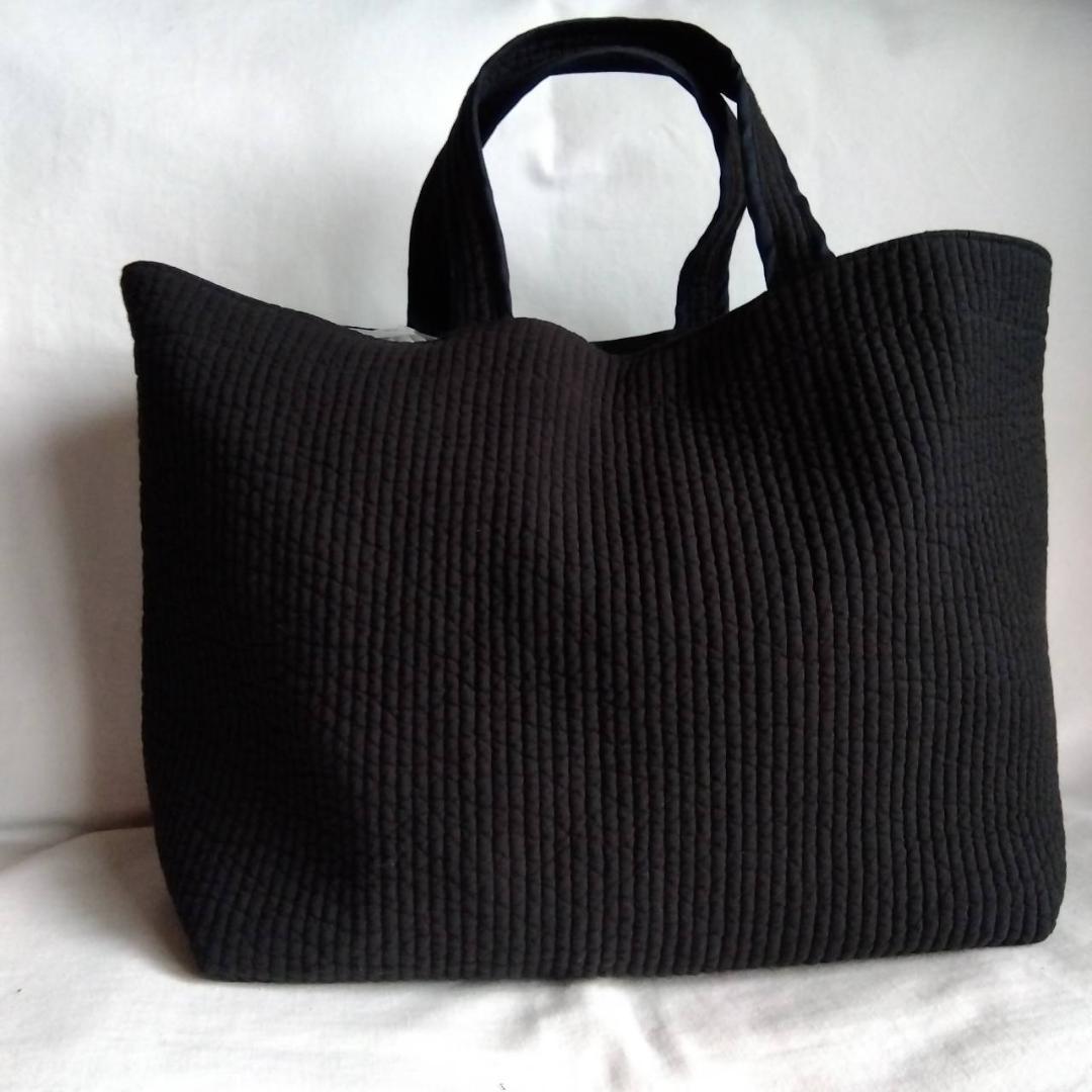 ☆トートバッグL☆ ネイビー ヌビバッグ リスタート