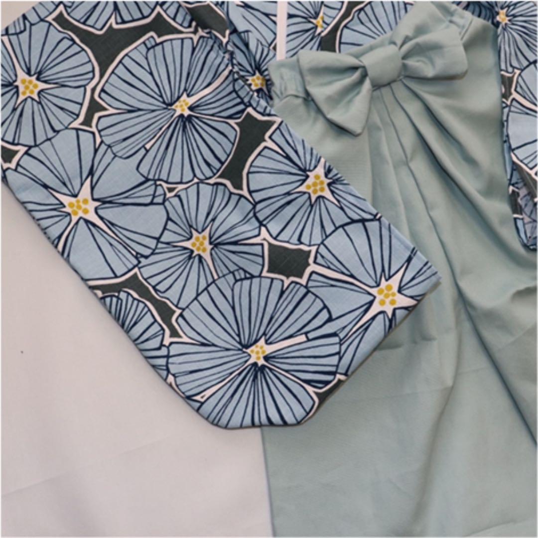 ハンドメイド✴︎ベビー袴✴︎ 完成品　80-90cm