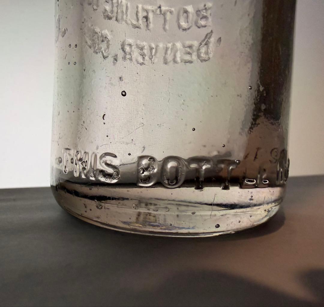E12 秘蔵品1900年代 コカ・コーラ ボトル \"Denver\" 瓶