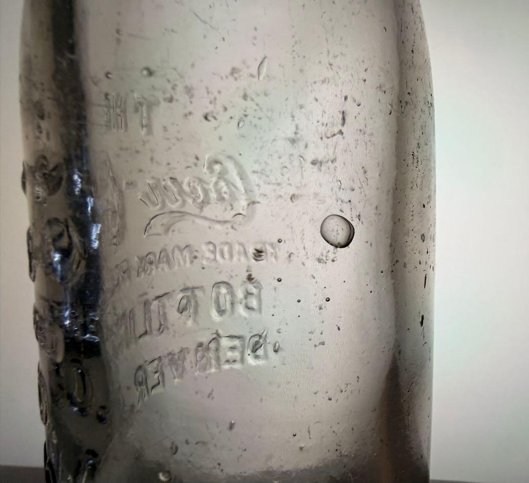 E12 秘蔵品1900年代 コカ・コーラ ボトル \"Denver\" 瓶