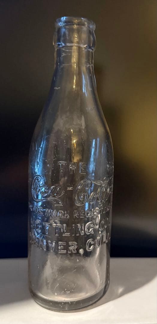 E12 秘蔵品1900年代 コカ・コーラ ボトル \"Denver\" 瓶