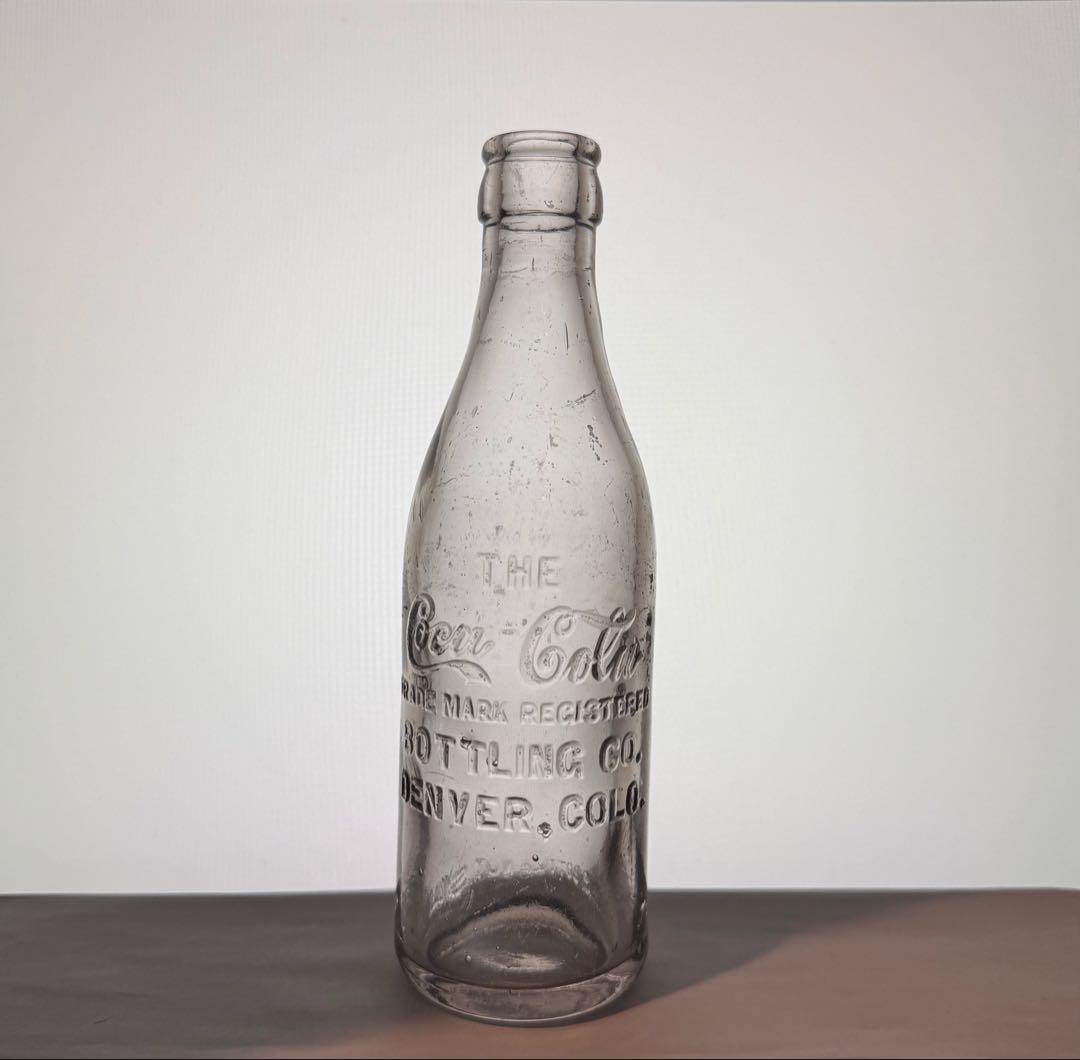 E12 秘蔵品1900年代 コカ・コーラ ボトル \"Denver\" 瓶