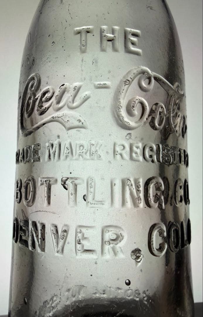 E12 秘蔵品1900年代 コカ・コーラ ボトル \"Denver\" 瓶