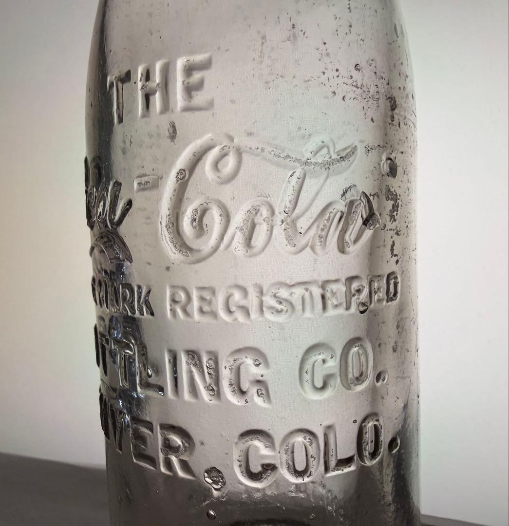 E12 秘蔵品1900年代 コカ・コーラ ボトル \"Denver\" 瓶