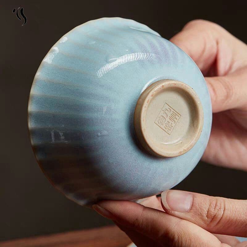 鈞窯鈞磁蓋碗単一陶磁器敬茶椀I