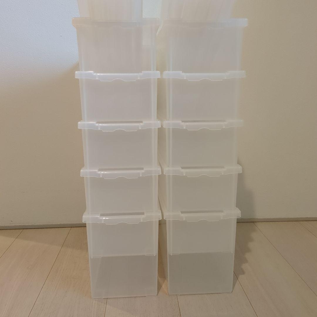 2エコメルカリ便　まとめ売り　10個　コミック本　いれと庫　収納ボックス　ケース