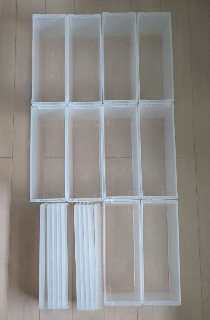 2エコメルカリ便　まとめ売り　10個　コミック本　いれと庫　収納ボックス　ケース