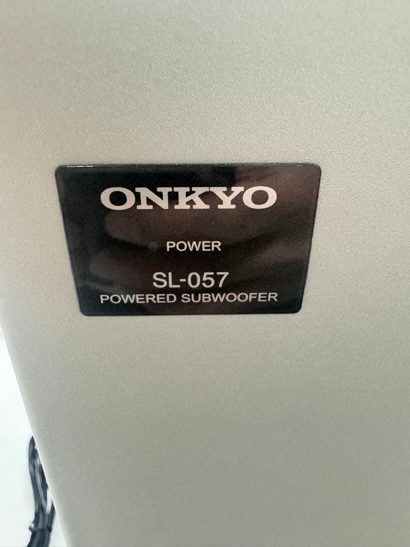 ONKYO オンキョー SL-057 パワードサブウーファー