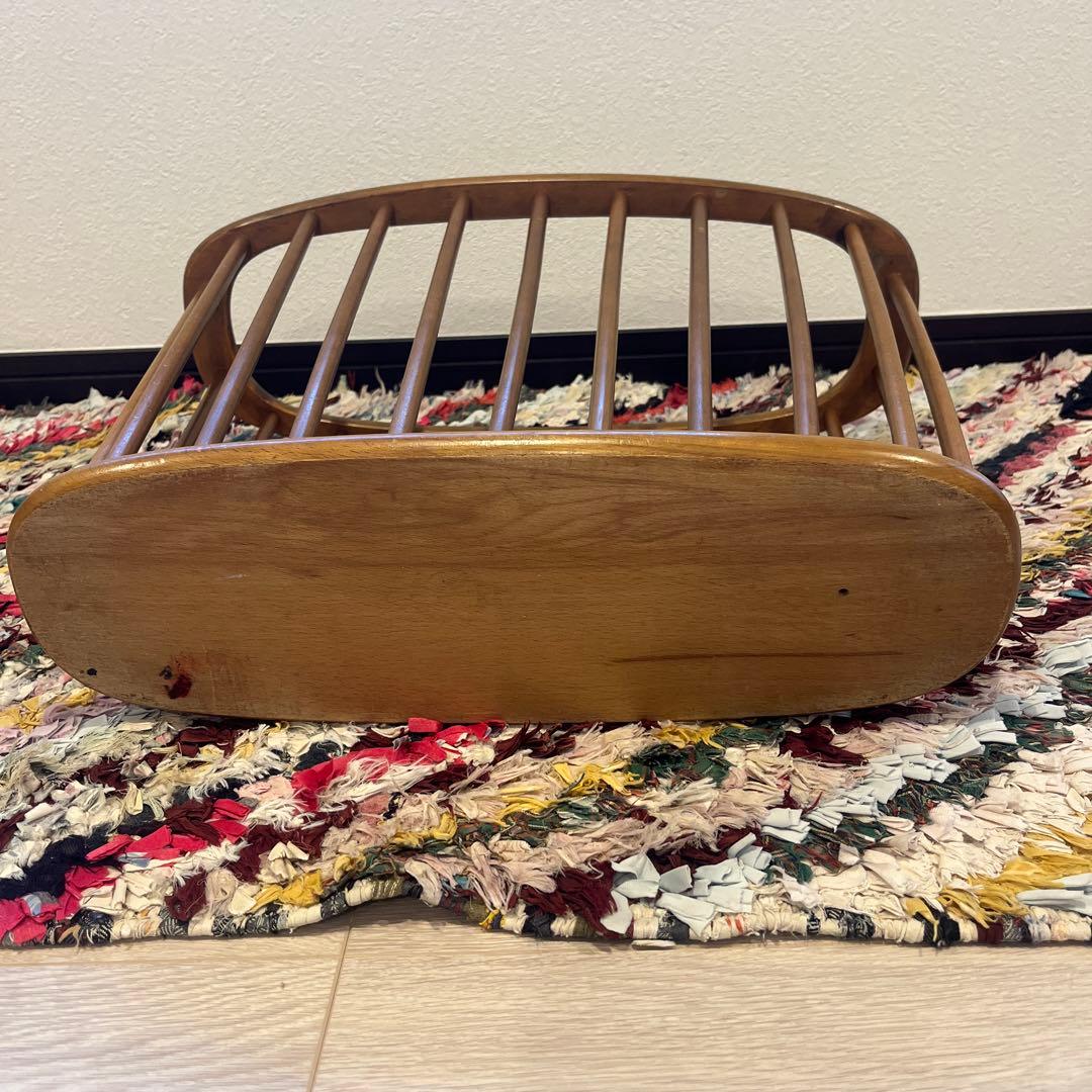 vintage ヴィンテージ マガジンラック　かご