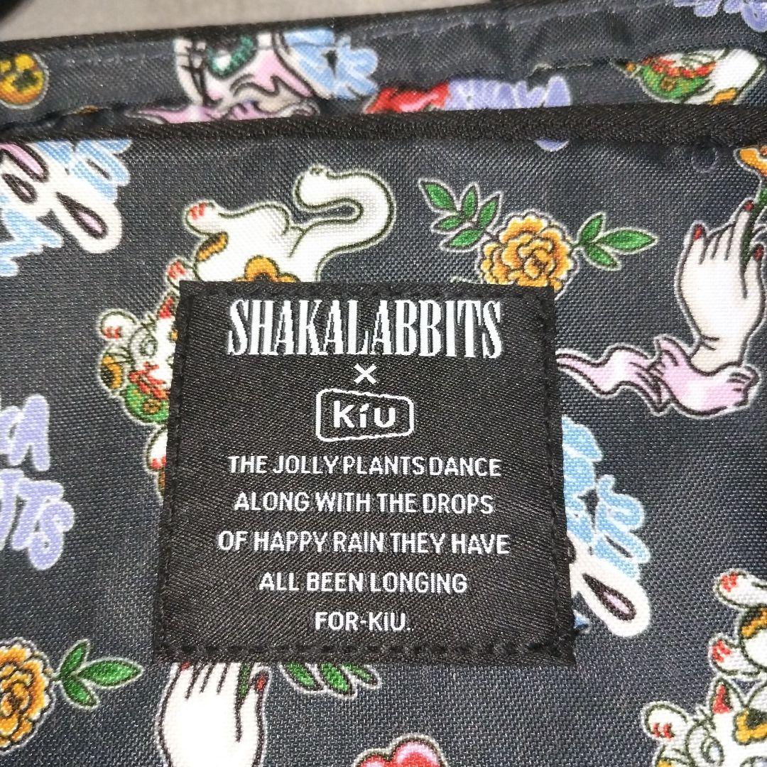 SHAKA LABBITS KiU コラボ ショルダー バッグ フロントポケット