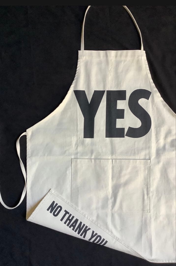 新品 定価以下 DRESSSEN ADULT APRON YESエプロン