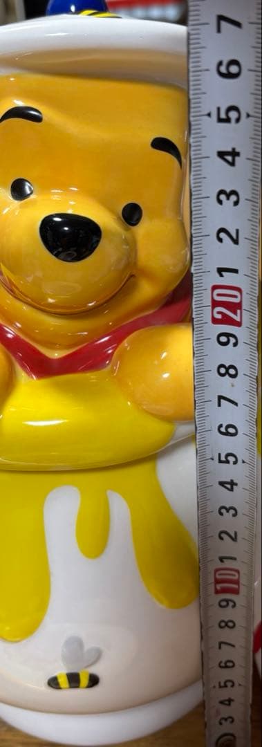 希少　ディズニーストア　くまのプーさん　クッキージャー　キャンディーポット　特大