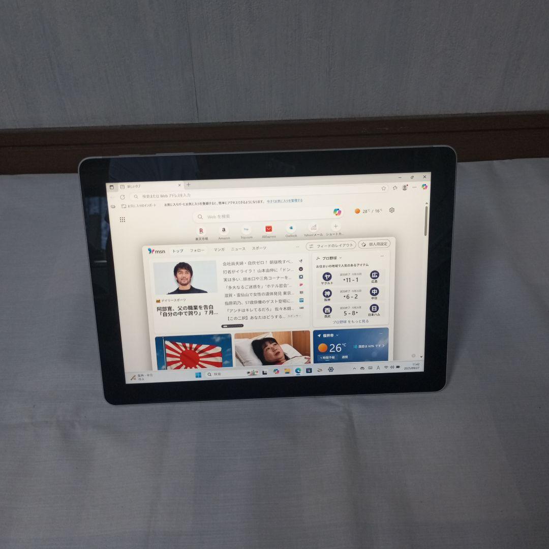 Windowsタブレット本体 Microsoft Surface Go 1824 4G SSD64G 2021