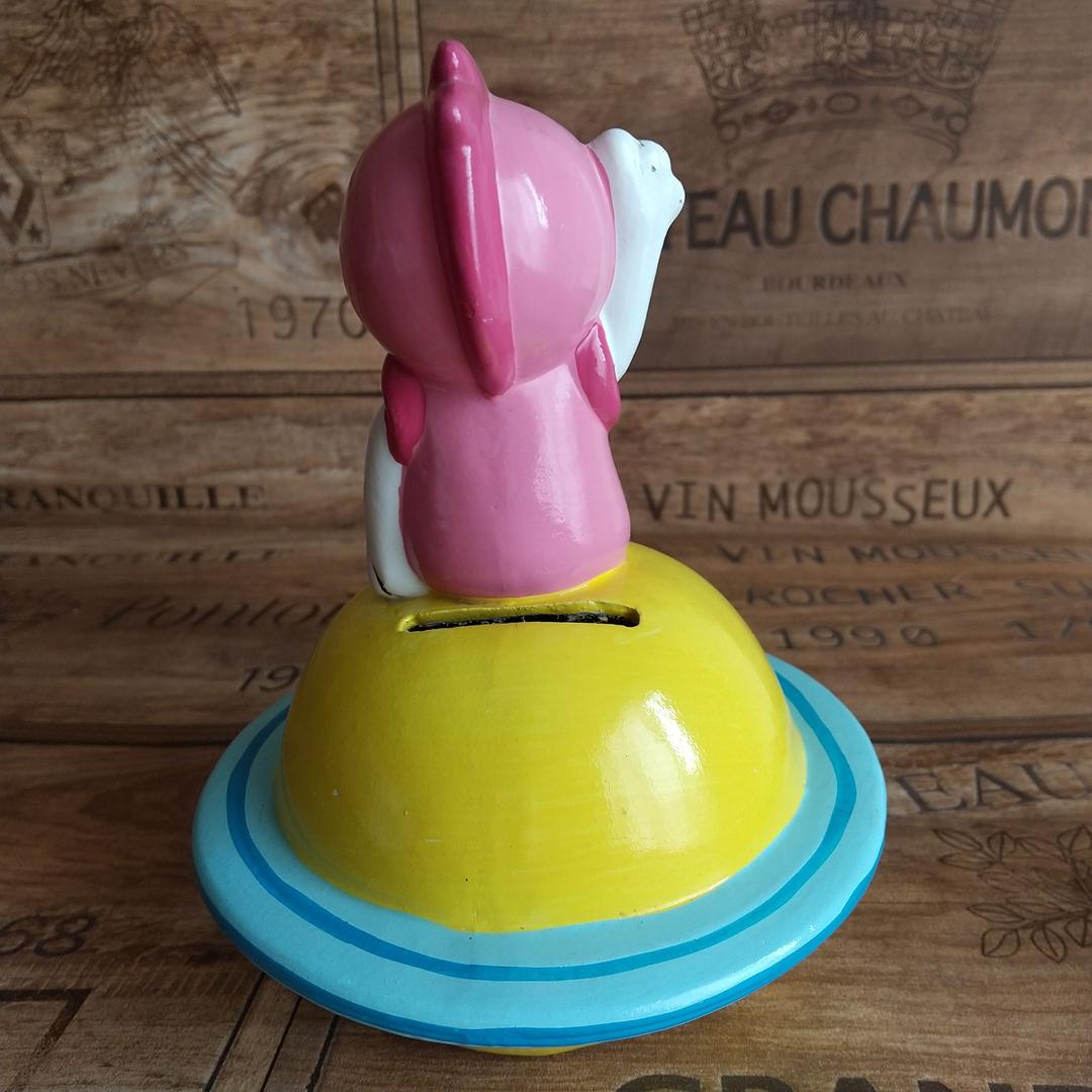 ピーナッツ スヌーピーアストロノーツ ベル貯金箱ヴィンテージ