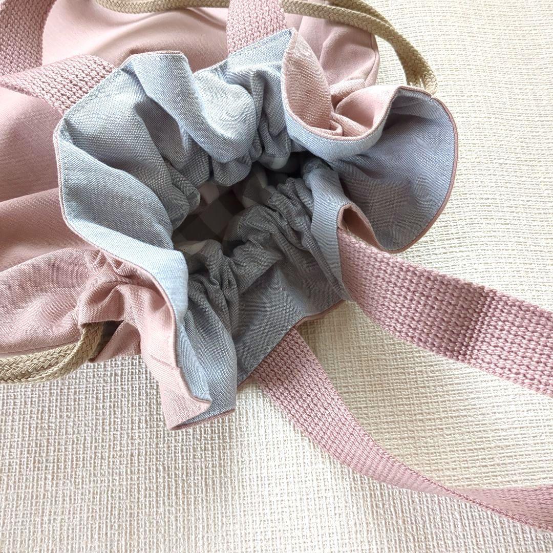 954 LIBERTY生地使用 ピンク 花柄 入園入学3点セット