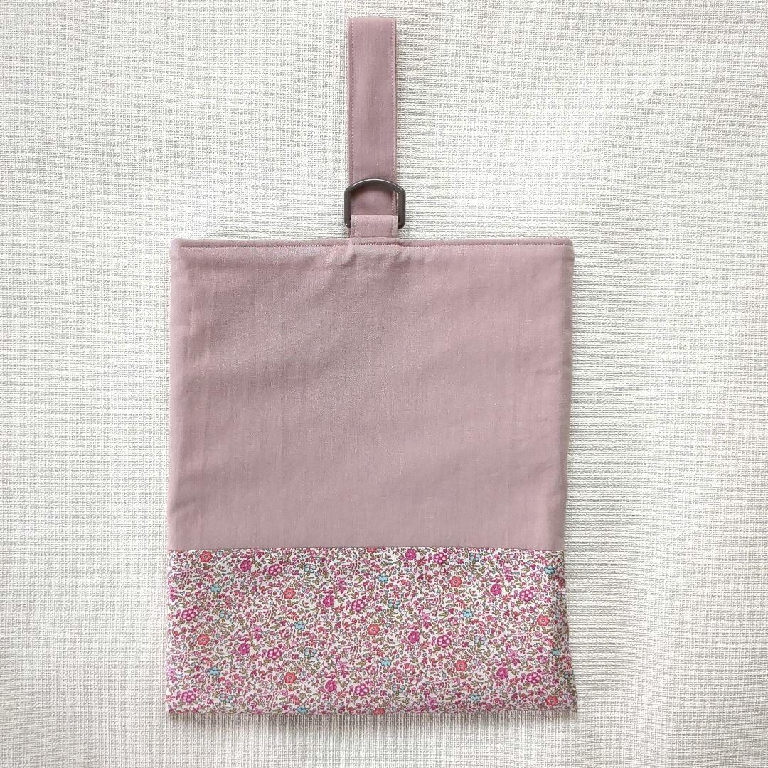 954 LIBERTY生地使用 ピンク 花柄 入園入学3点セット