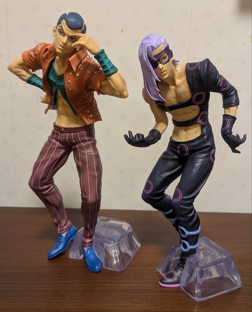 ジョジョの奇妙な冒険 一番くじ　ホルマジオ、メローネ　２体セット