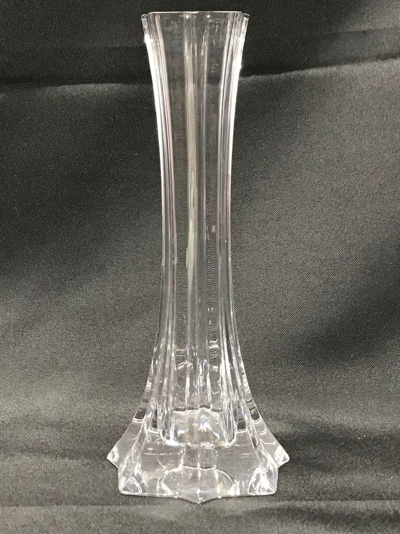 【カケ有】Baccarat バカラ　ブーケ　Bouquet 花瓶　ベース