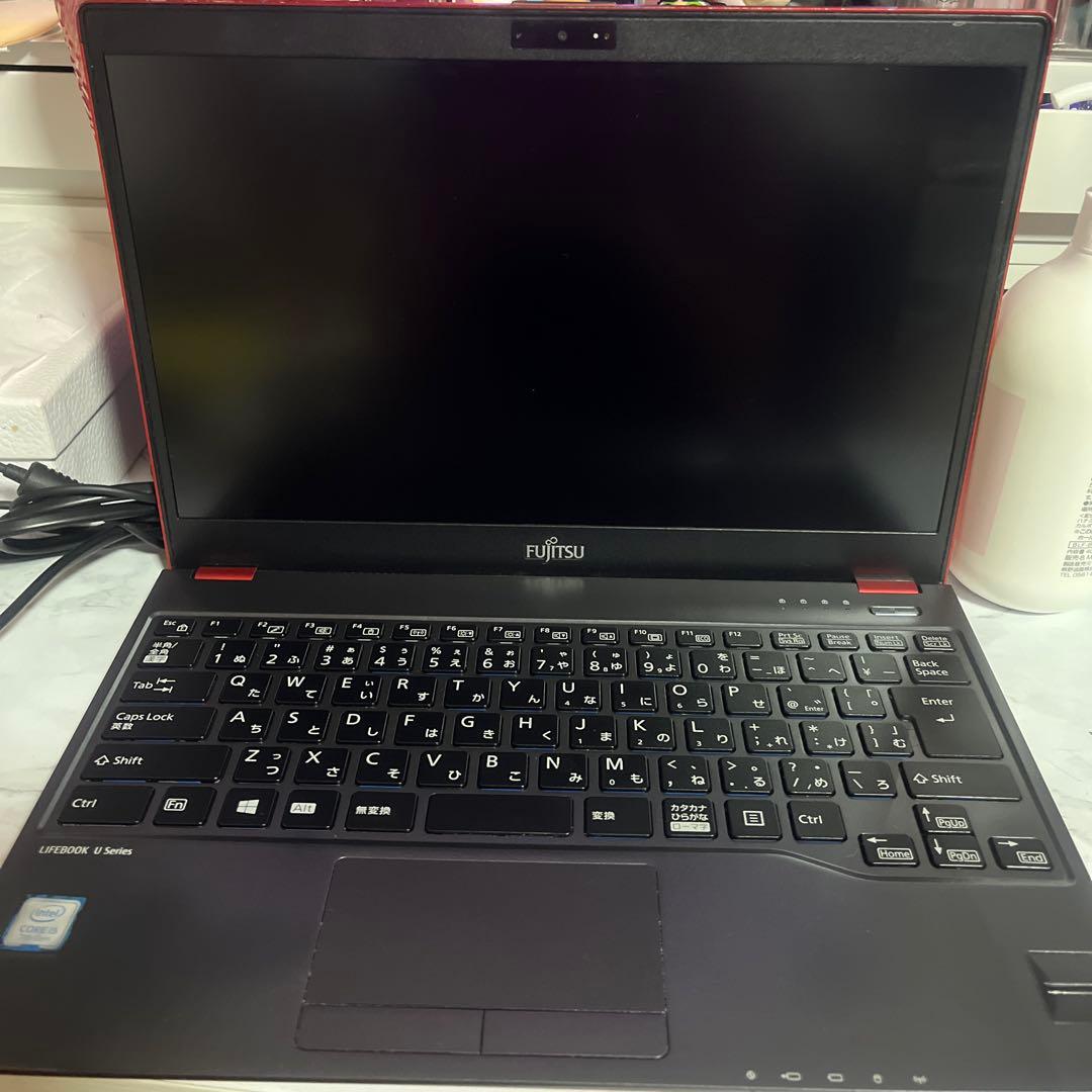 ノート型パソコン SSD256G富士通 U937 無線LAN