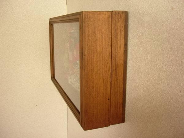 チーク古木 オールドチーク オブジェ オートバイ バイク キーケースハーレー