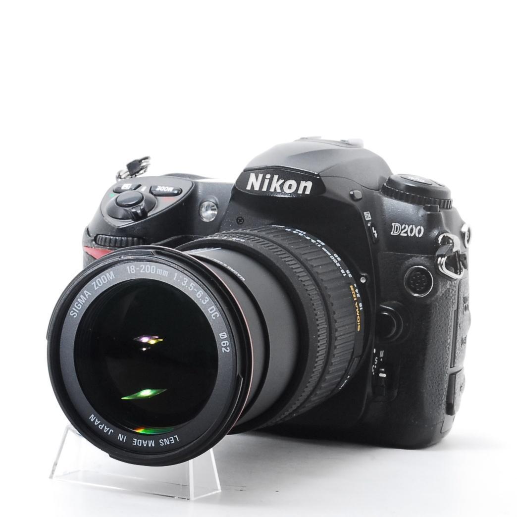 初心者OK Nikon D200 18-200mm 三脚付