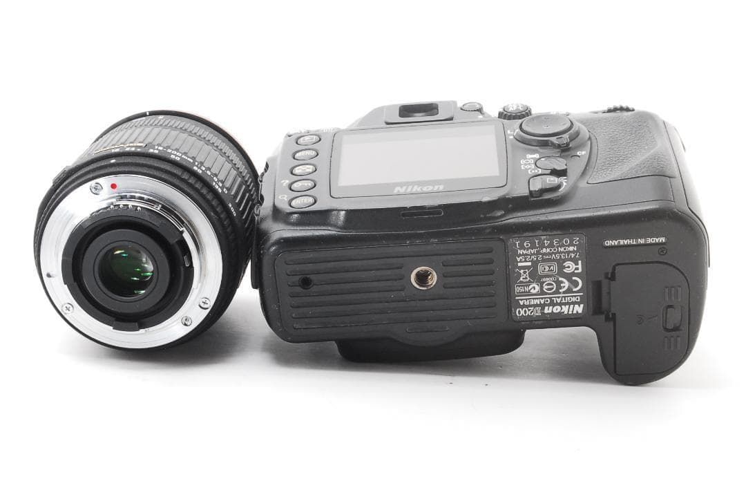 初心者OK Nikon D200 18-200mm 三脚付