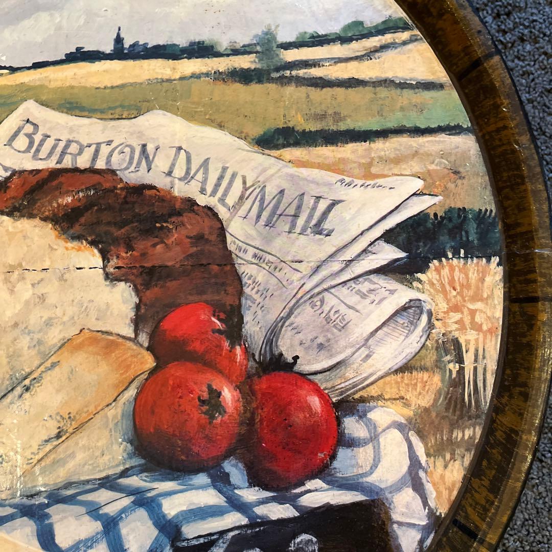 特大‼️希少✨ビンテージ インテリア　樽型 看板 壁掛 送料込　直接受渡OK❗️