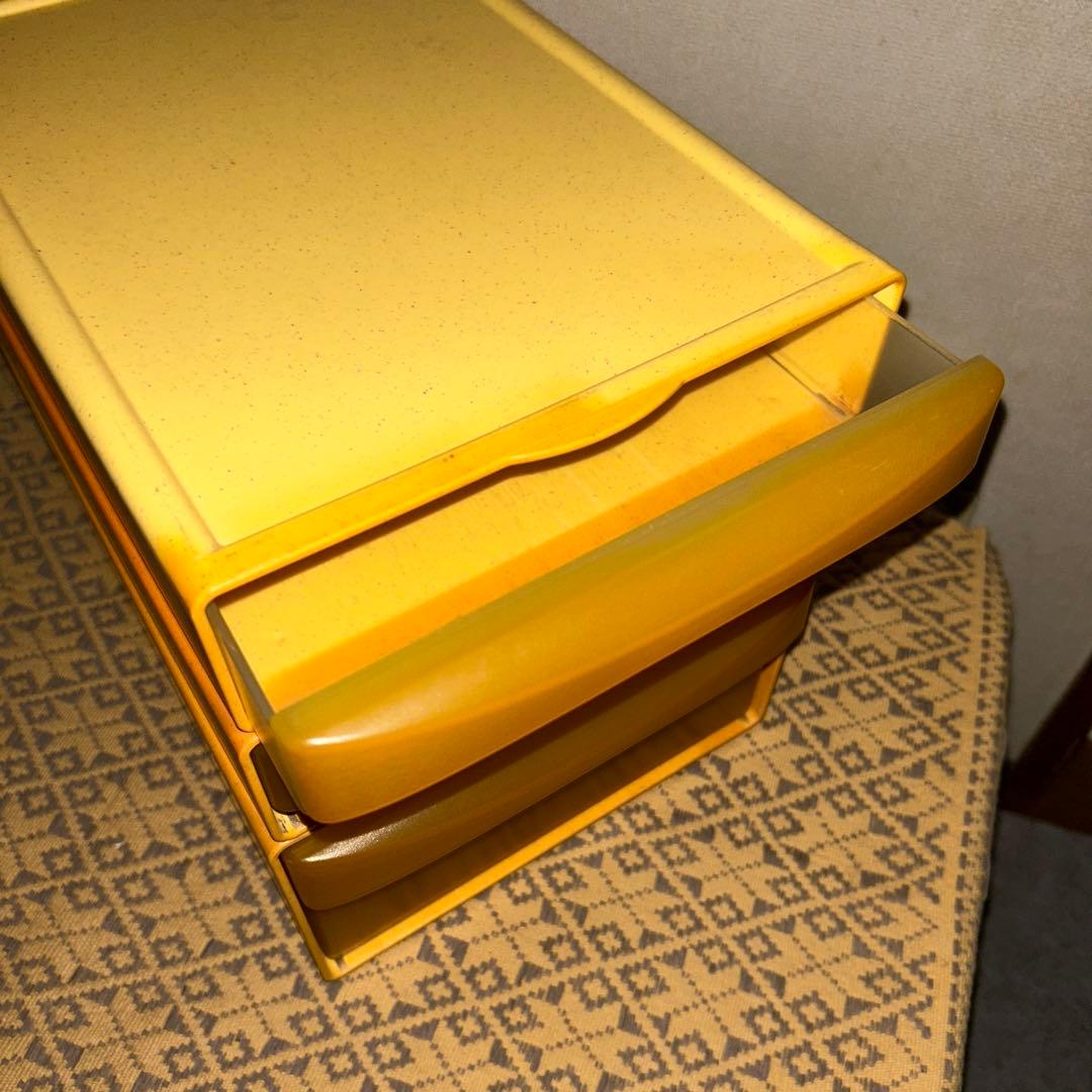 Tupperware マルチオーガナイザー 扉付き　& 引き出し　3段