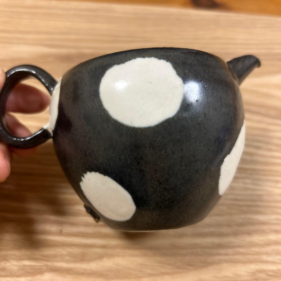 人気作家　陶芸作家　常滑焼　常緑窯　丹下悦子　水差し　湯冷し　ミルクポット　片口